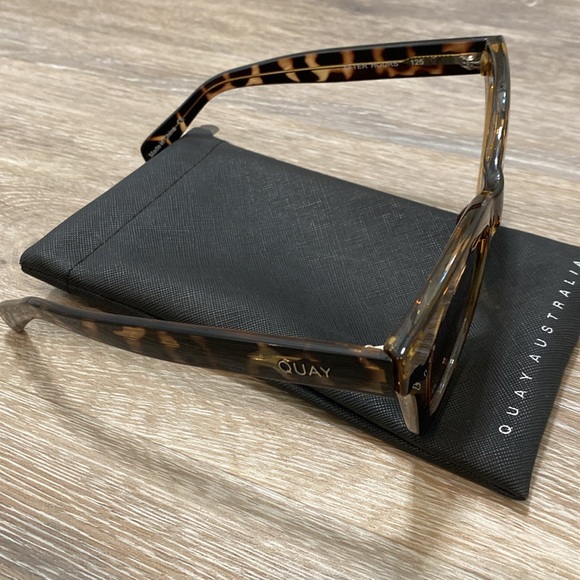 Quay Afterhours Tortoise Shell Sunglasses Brown - Picture 8 of 15